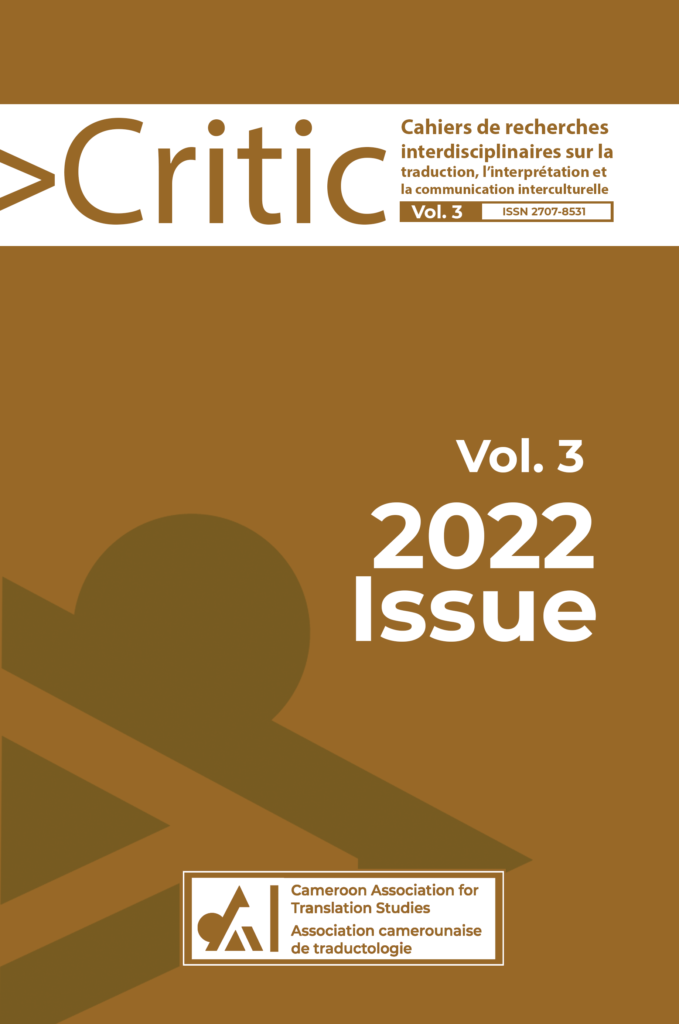 >Critic 3/2022 cover